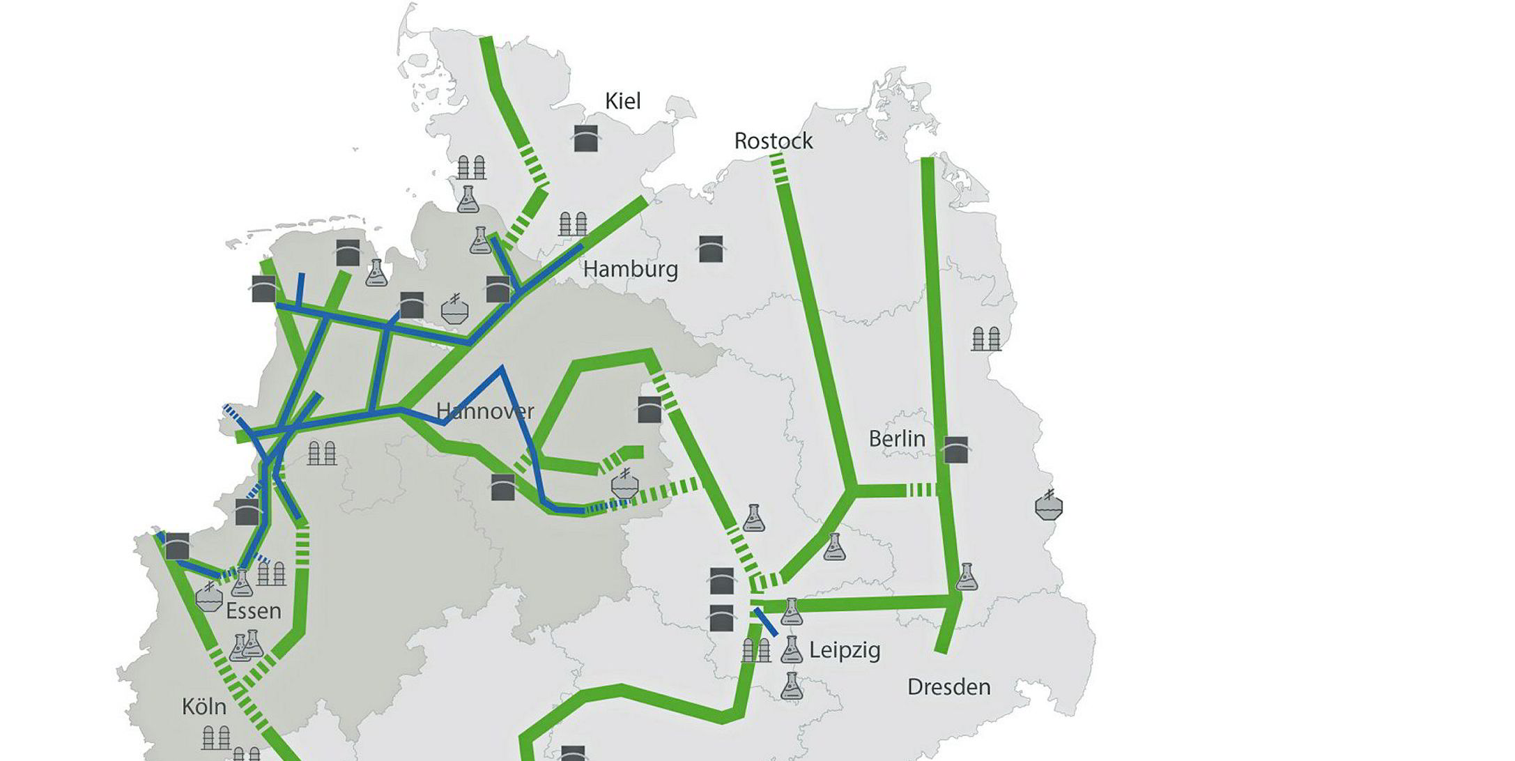 German pipeline operators present plan for world’s largest hydrogen grid  Recharge