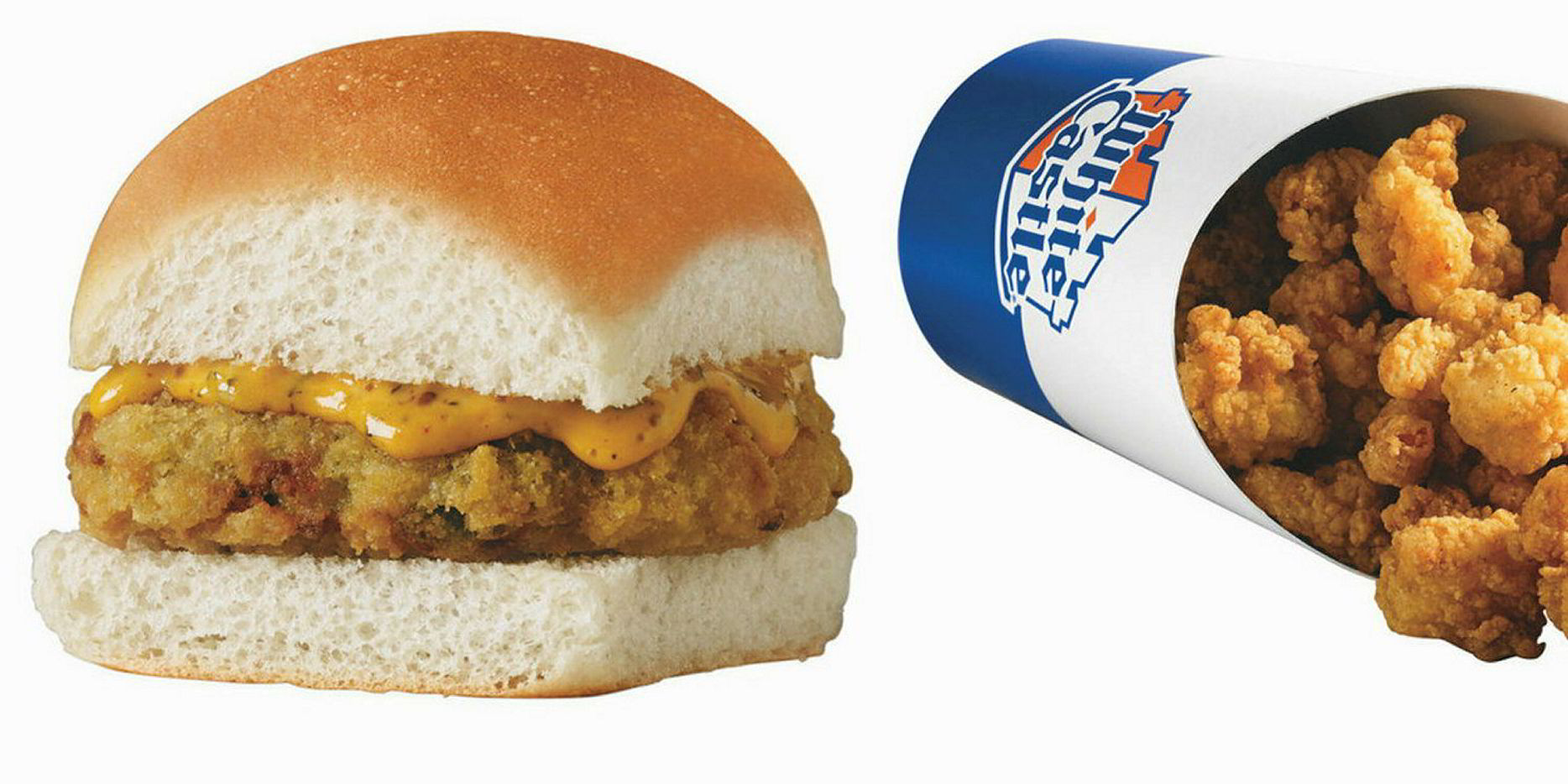 US burger restaurant featuring crab and shrimp during Lent