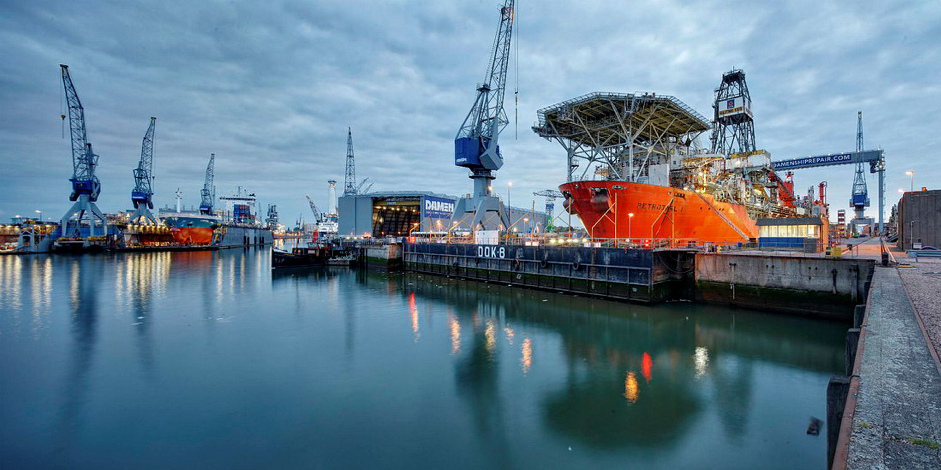 Damen buys Keppel’s Rotterdam yard | Upstream Online