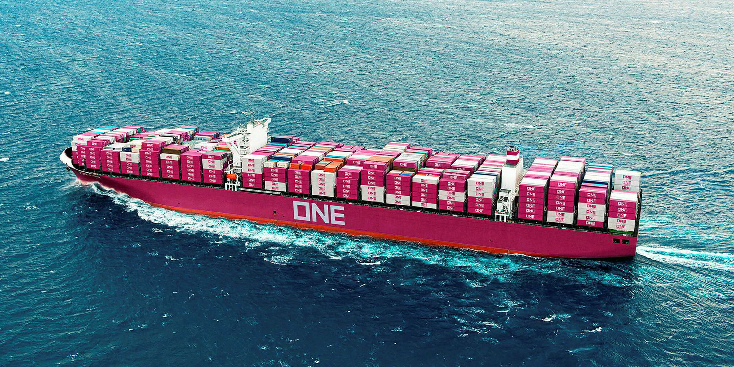 Express ship. Ocean Network Express контейнеровозы. Контейнеровоз one. Ocean Network Express (one) суда. Контейнеровозы one розовые.