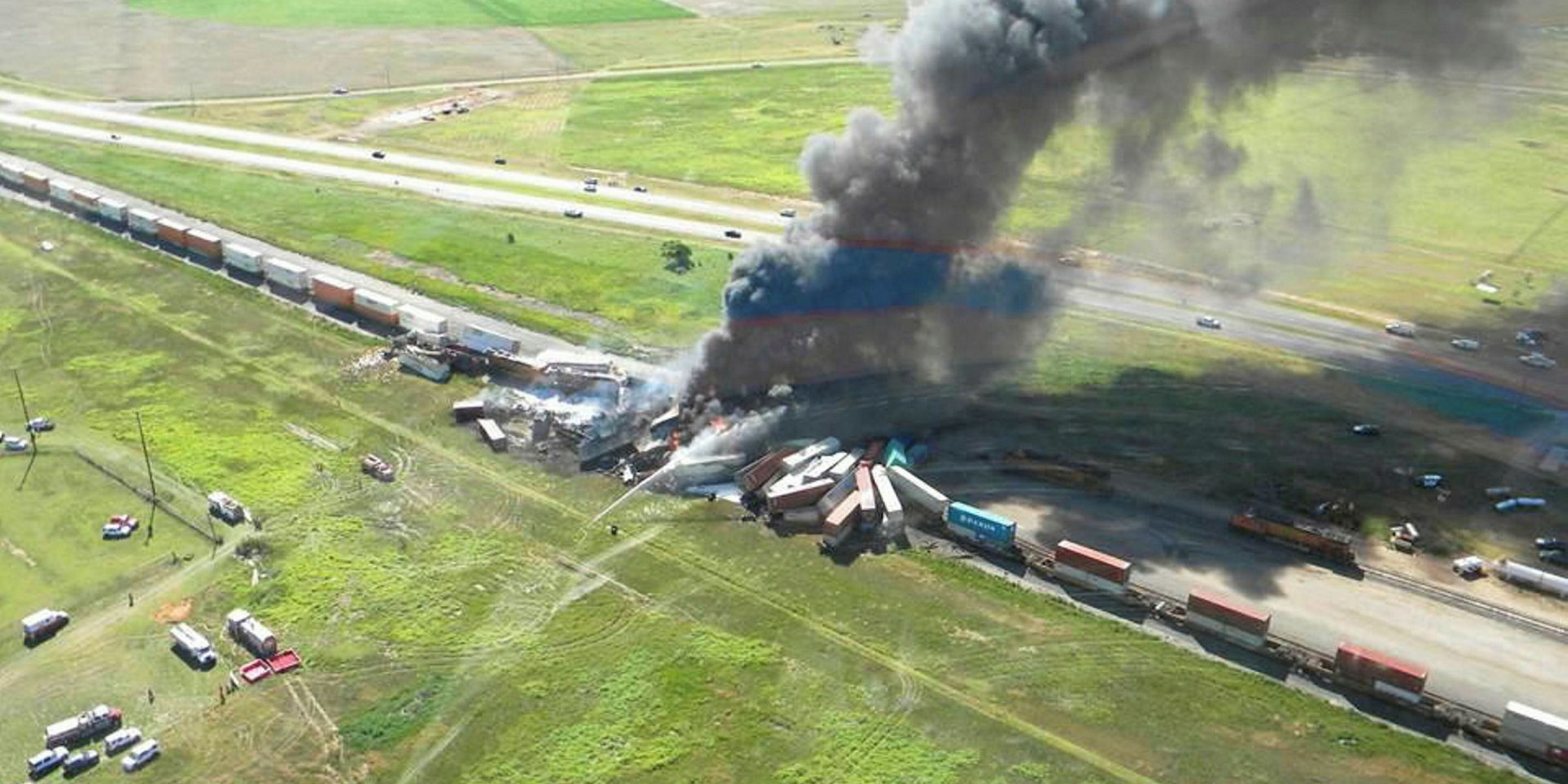 OOCL lobs lawsuit at rail giant after crash smashes boxes TradeWinds