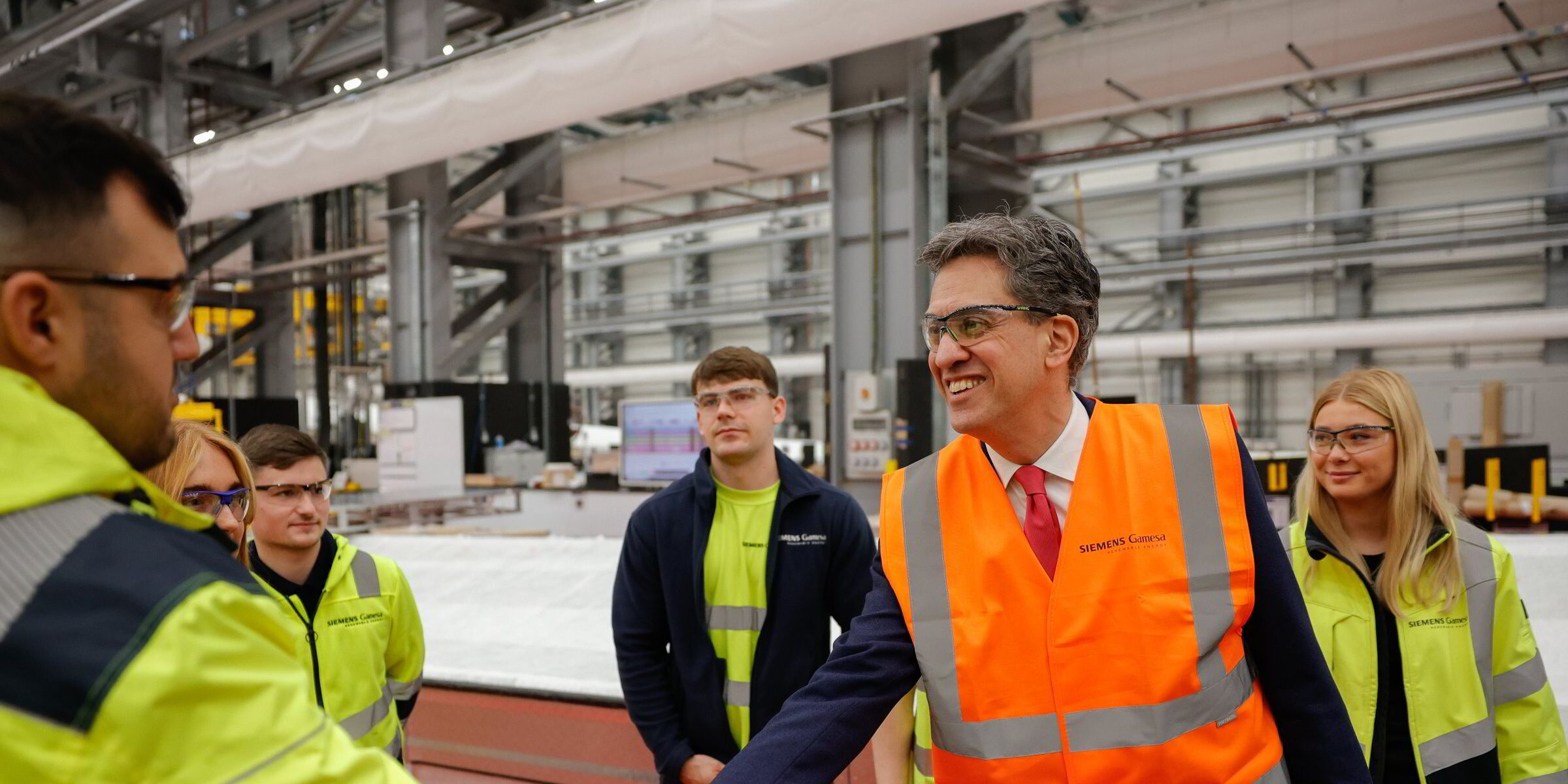 Miliband backs Orsted in wind theft row with BP and EnBW