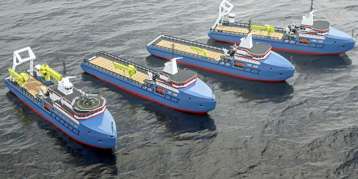 Pella unveils ice-class offshore vessels project | TradeWinds