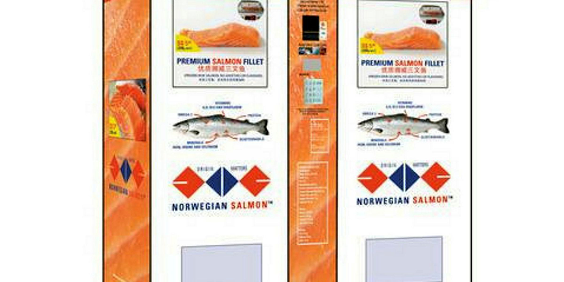 Norwegian salmon 'ATMs' come to Singapore