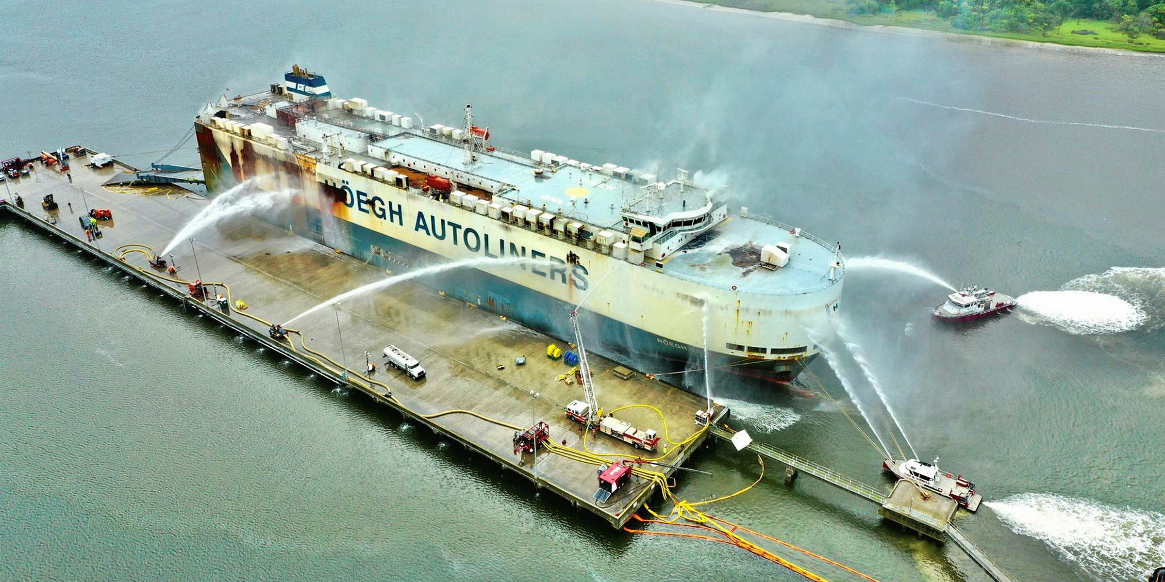 Hoegh car carrier fire finally extinguished after eight days TradeWinds