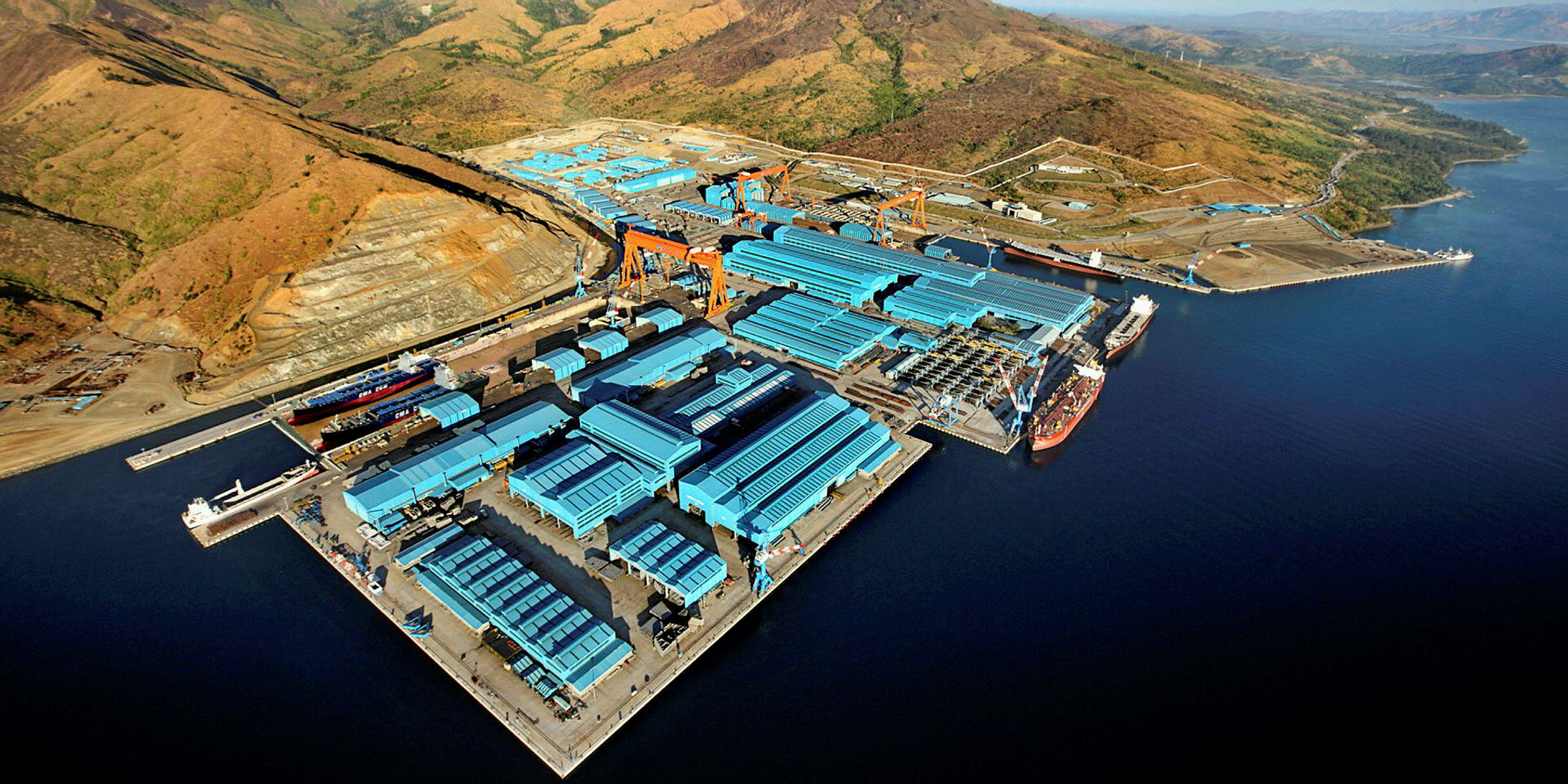 Chinese shipbuilders eye move for Hanjin yard after filing