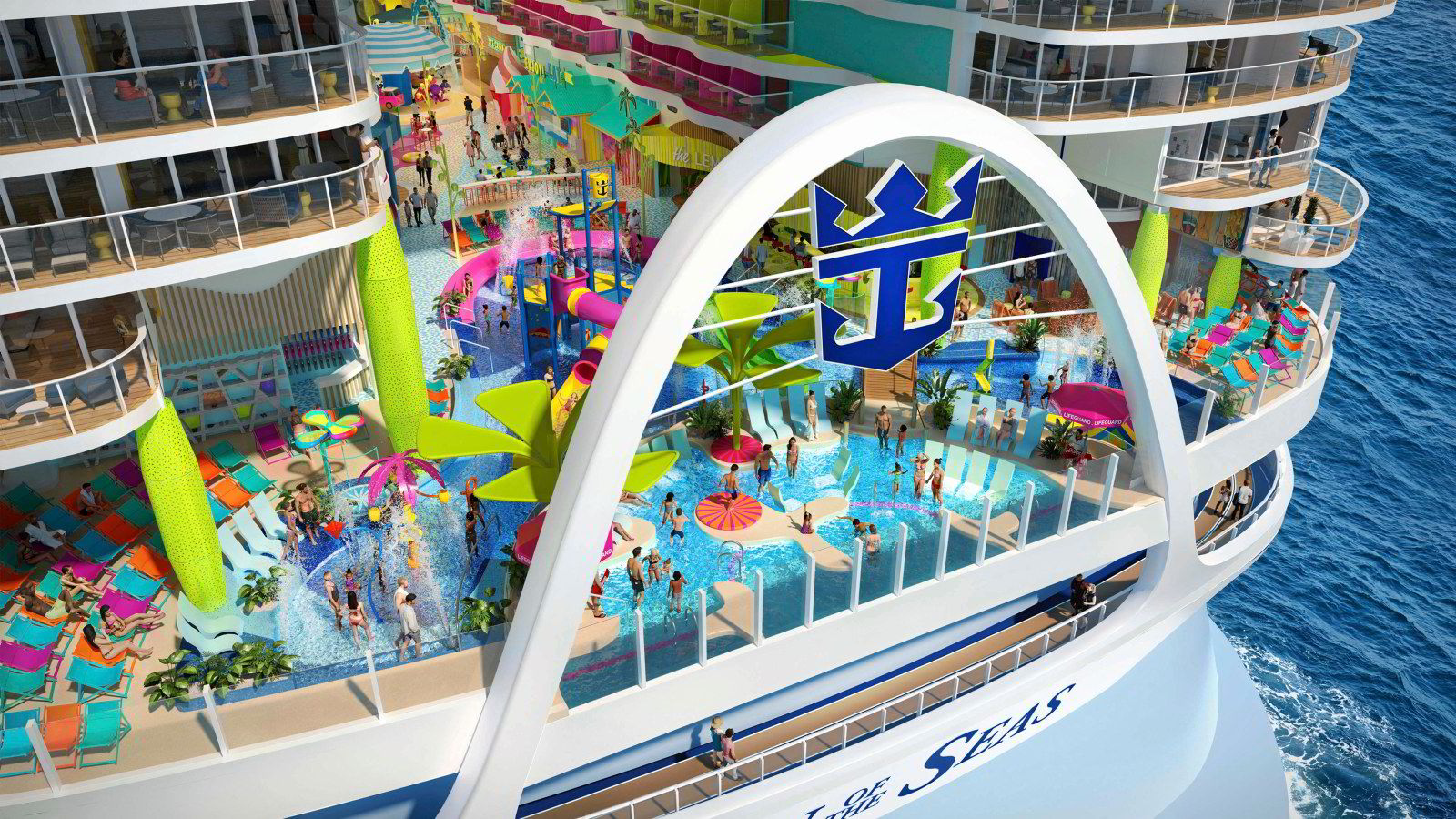 Royal Caribbean gives sneak peek of what will be world’s biggest cruise