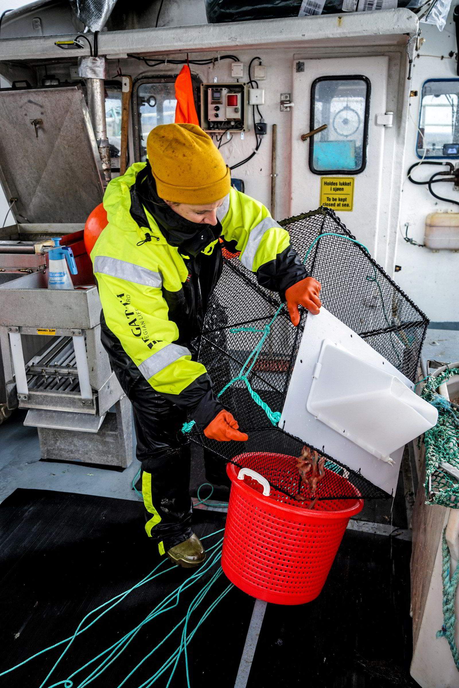 Nye teiner gjør levendefangst av dyphavsreker mulig. Øyvind Hesjevik ...