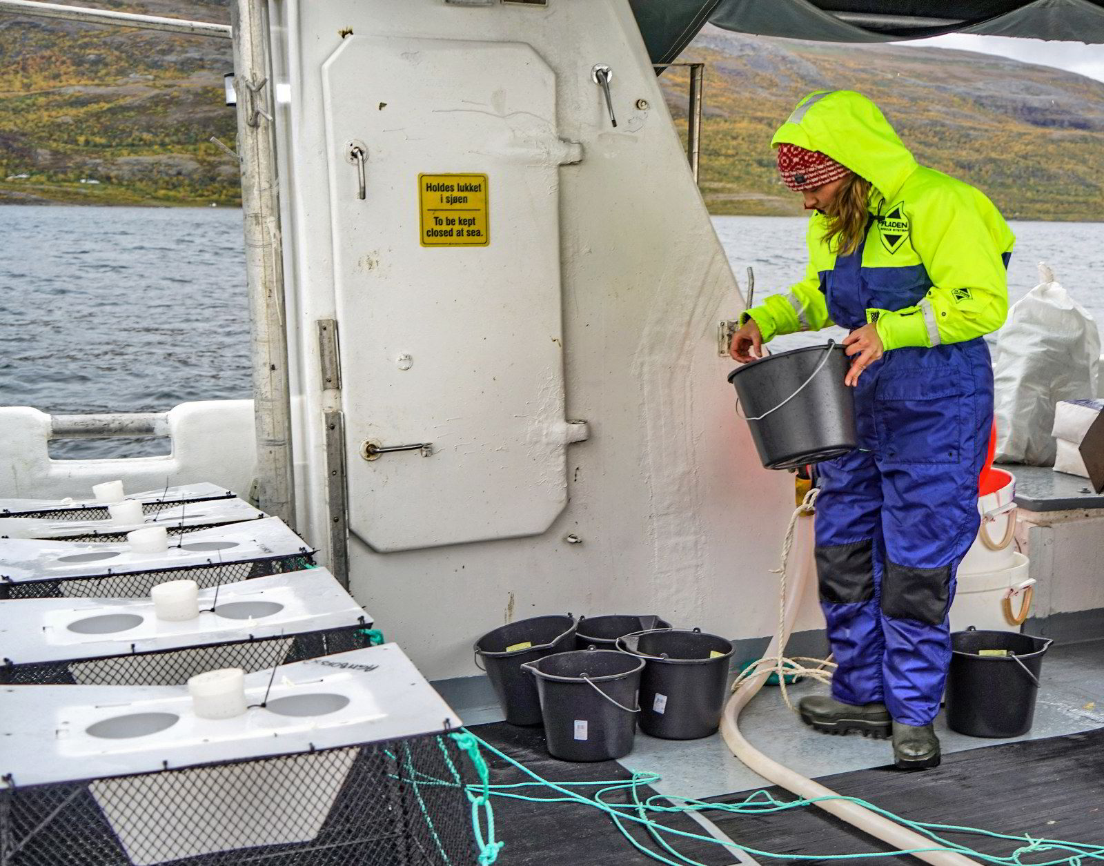 Nye teiner gjør levendefangst av dyphavsreker mulig. Øyvind Hesjevik ...
