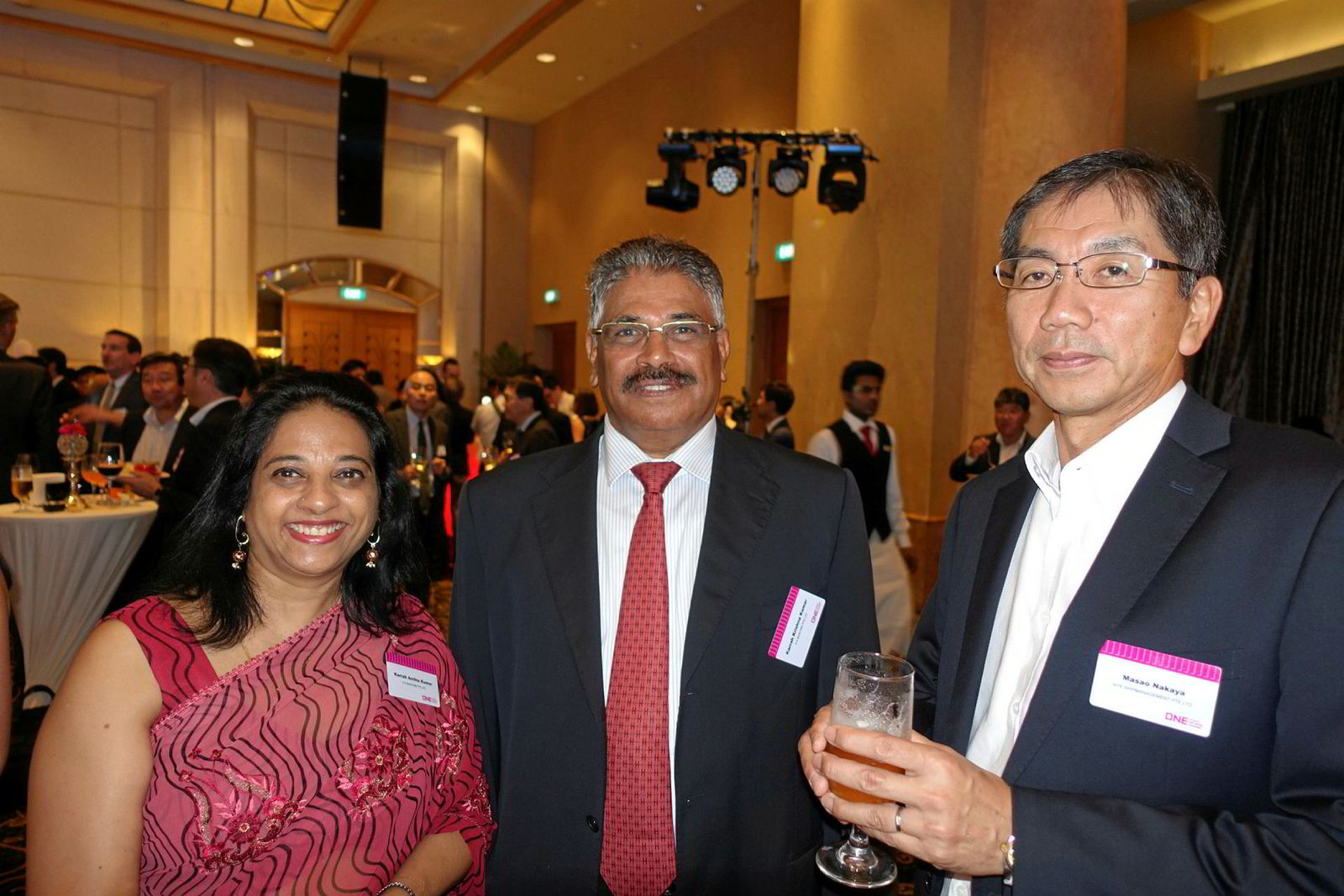 Ocean Network Express holds ONE big party in Singapore