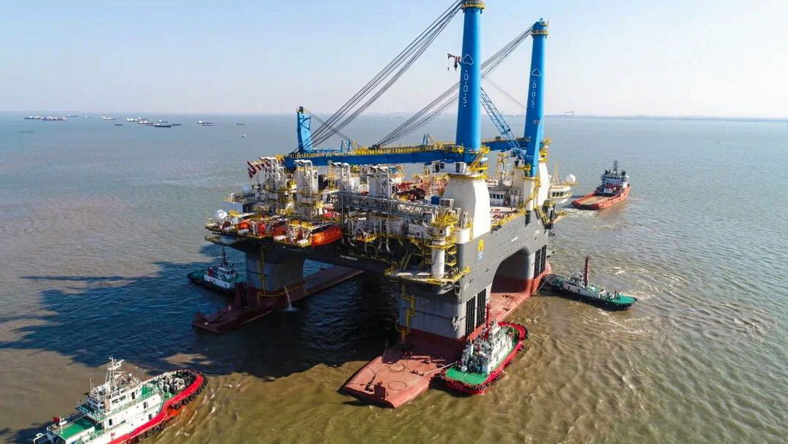 OOS heavy-lift vessel hits the water in China as it targets offshore