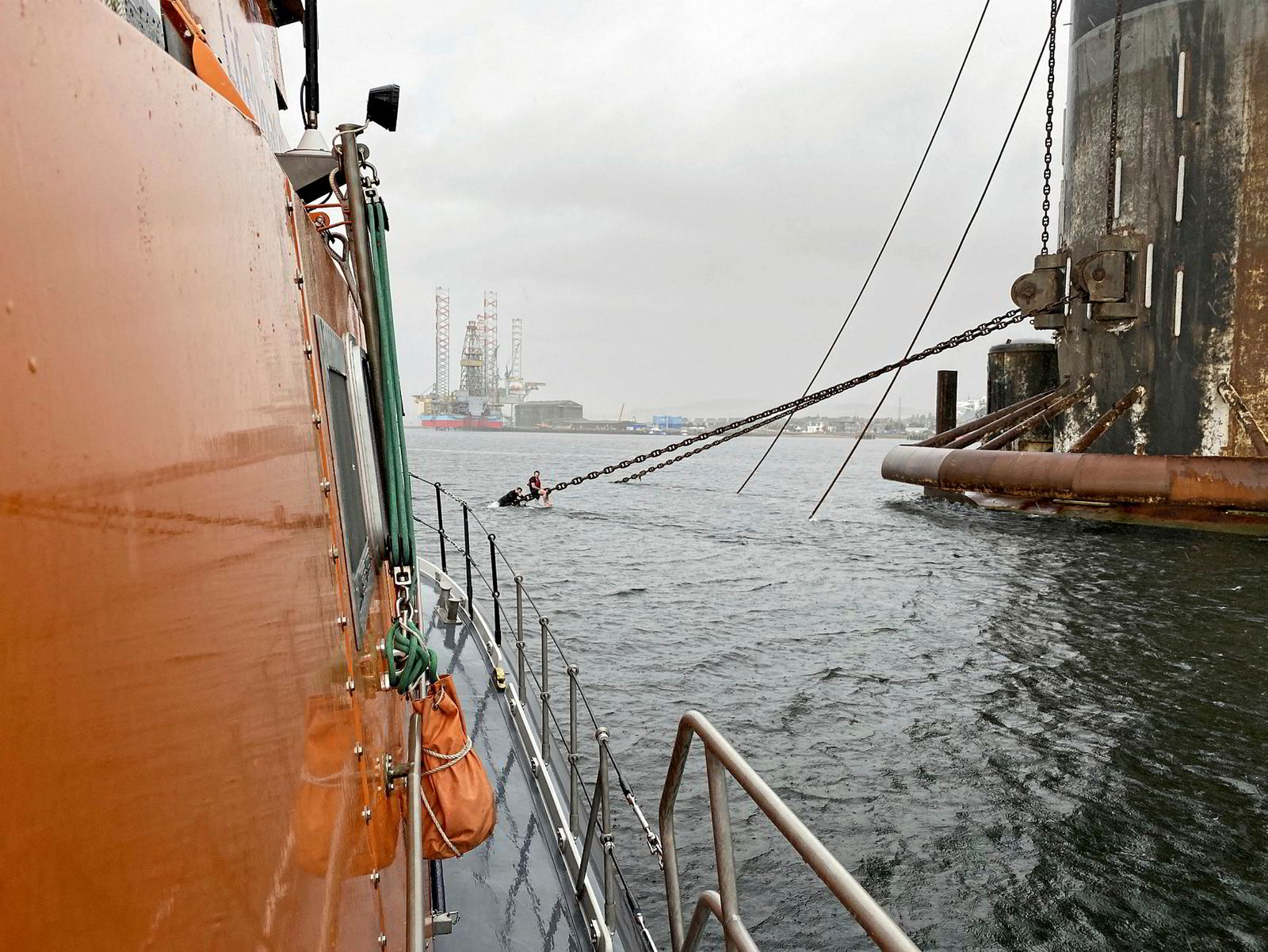 Rig crew turn Guardian angels in North Sea rescue | Upstream Online