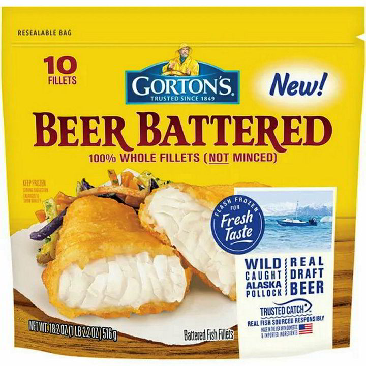 Gorton's takes top spot in frozen fish fillet taste test