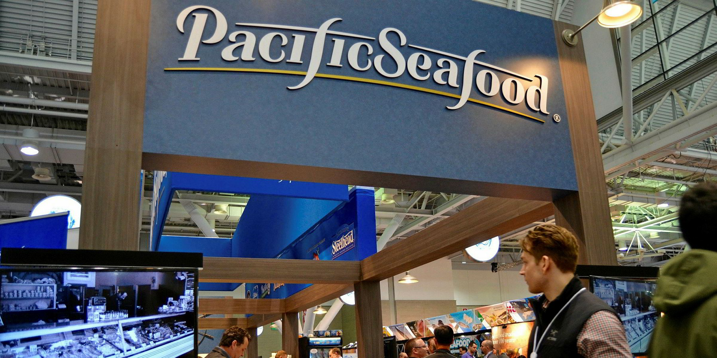 Pacific seafood on sale