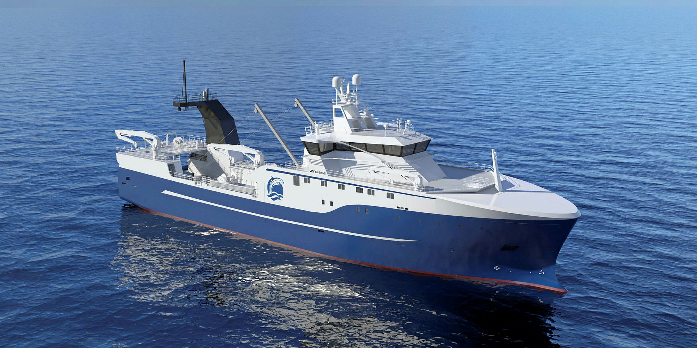 Vard building stern trawler for Russian company In