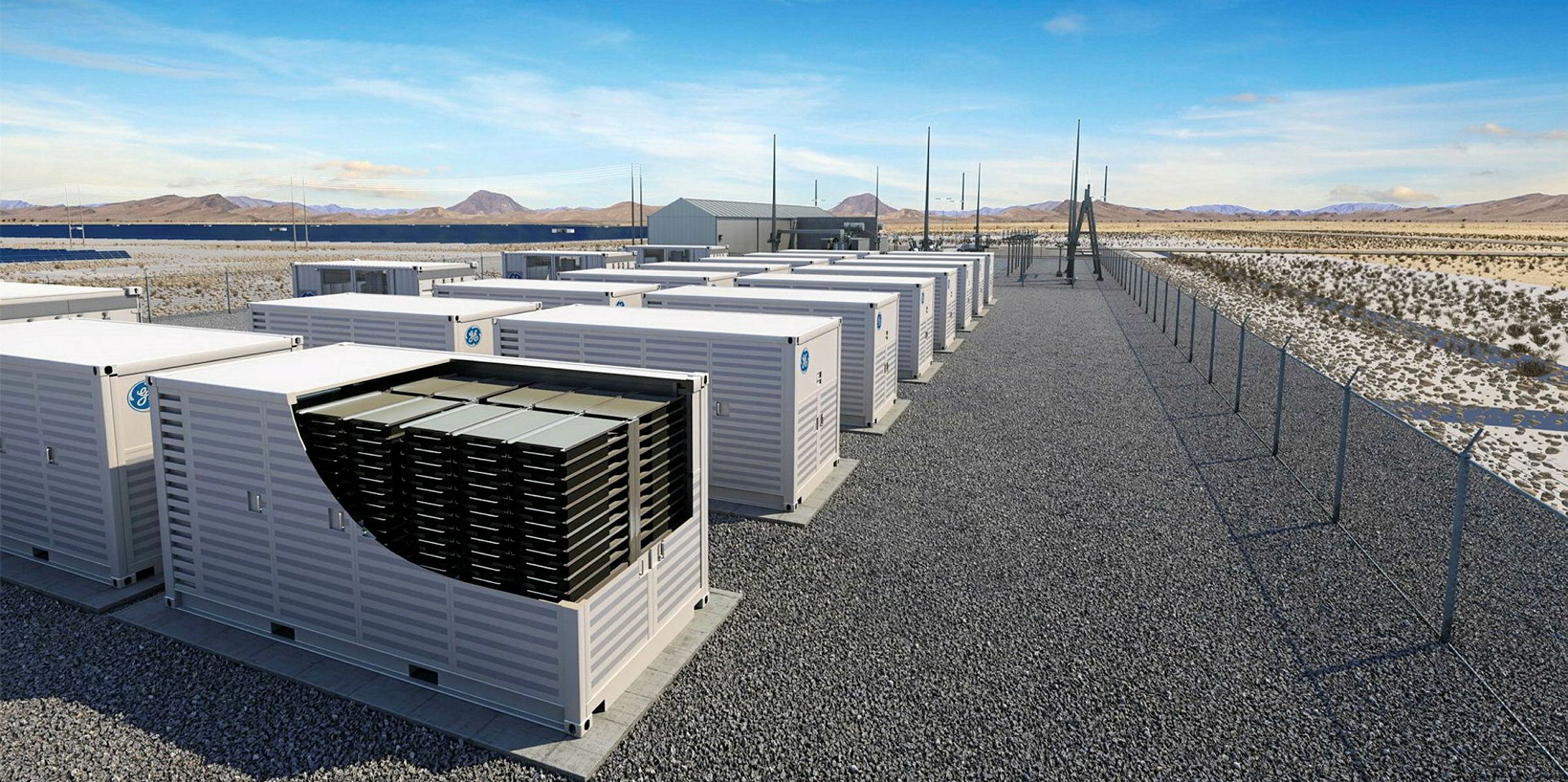 GE to add storage to one of world’s largest hybridrenewable plants