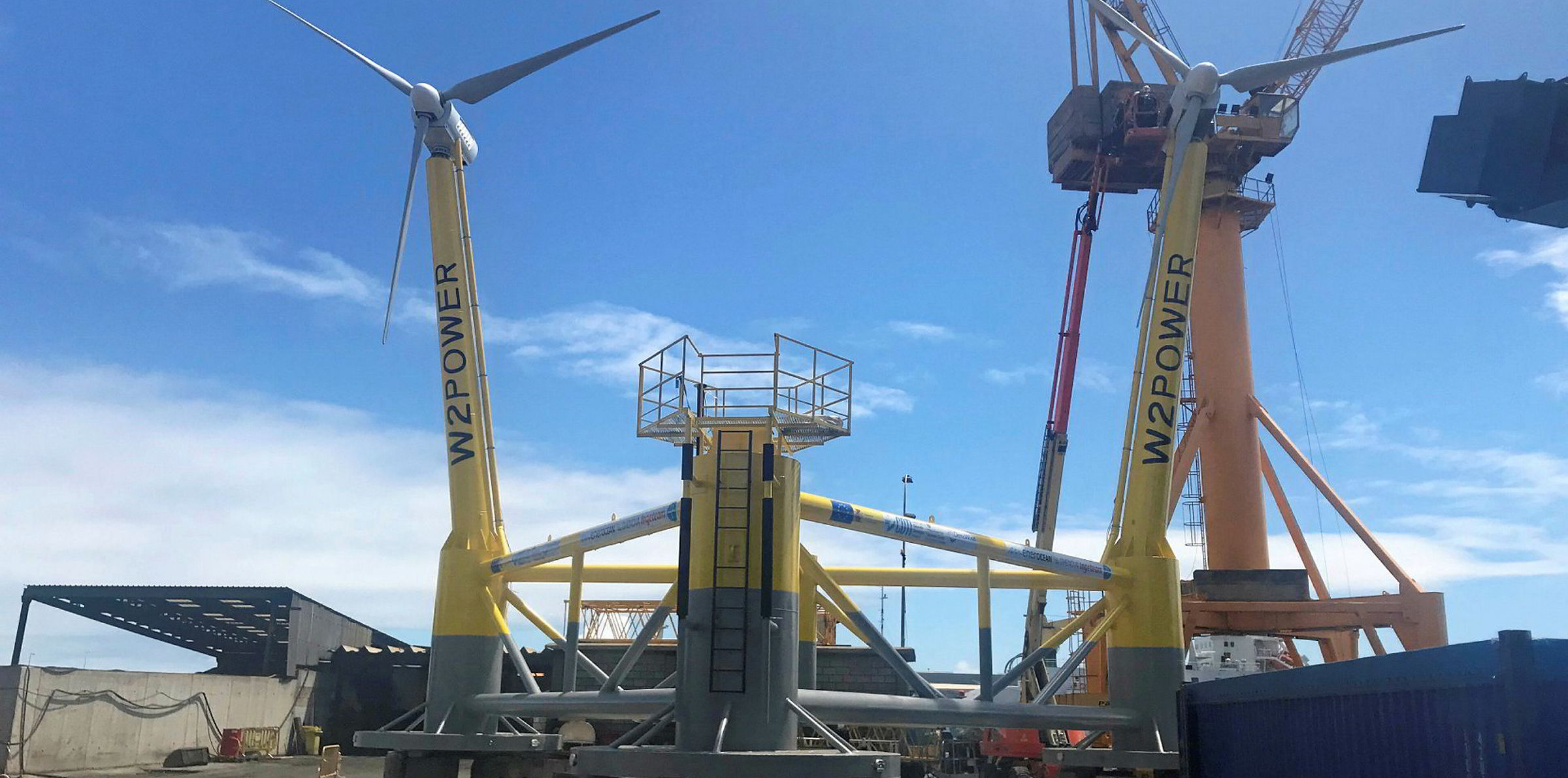 World’s first twin-headed floating wind unit raises sails | Recharge