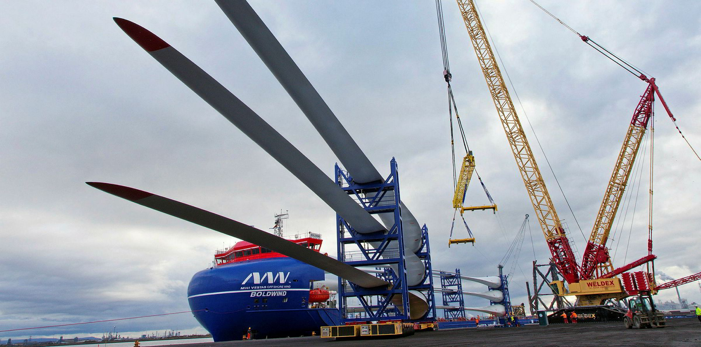 Leading edge blades for world’s largest commercial wind turbines