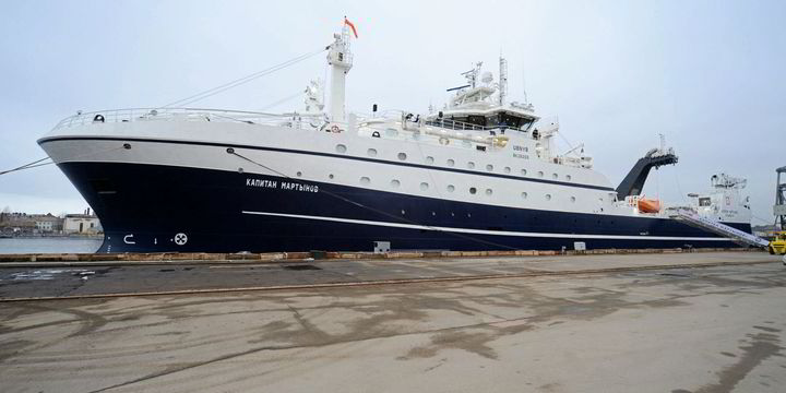 Russian whitefish giant commissions fourth trawler under state