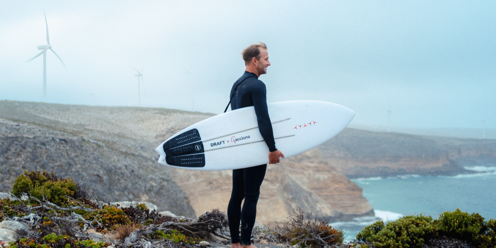 Wind to waves: old turbine blade transformed into surfboards