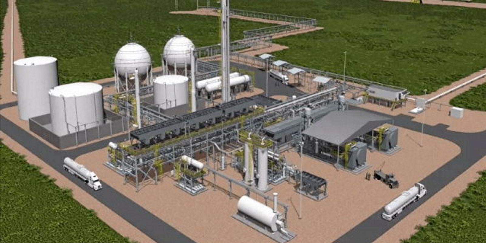 Guyana selects low bidder to build gastoenergy onshore facilities