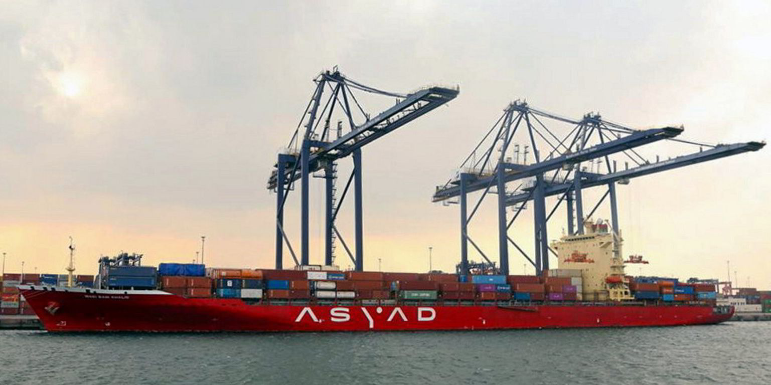 Oman feeder operator Asyad Shipping turns fullyfledged liner player