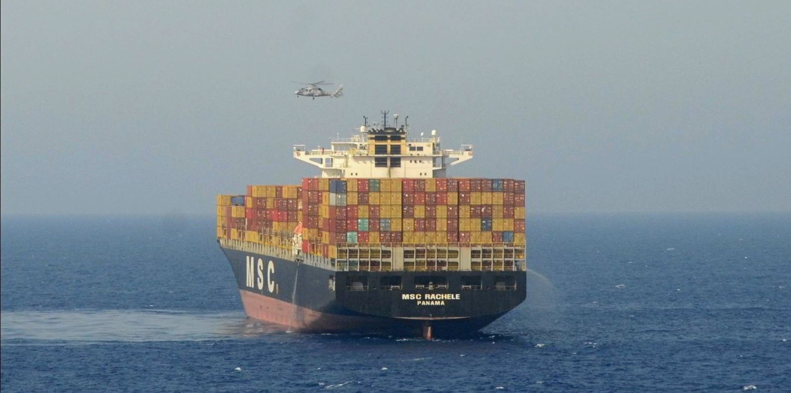 Three seafarers airlifted after blast on MSC container ship | TradeWinds