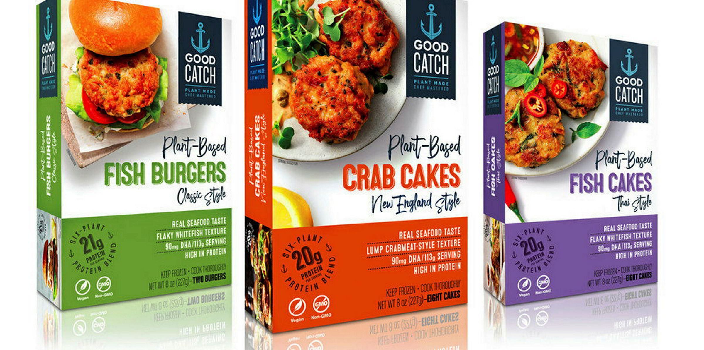 Plantbased tuna brand Good Catch takes on fish burgers