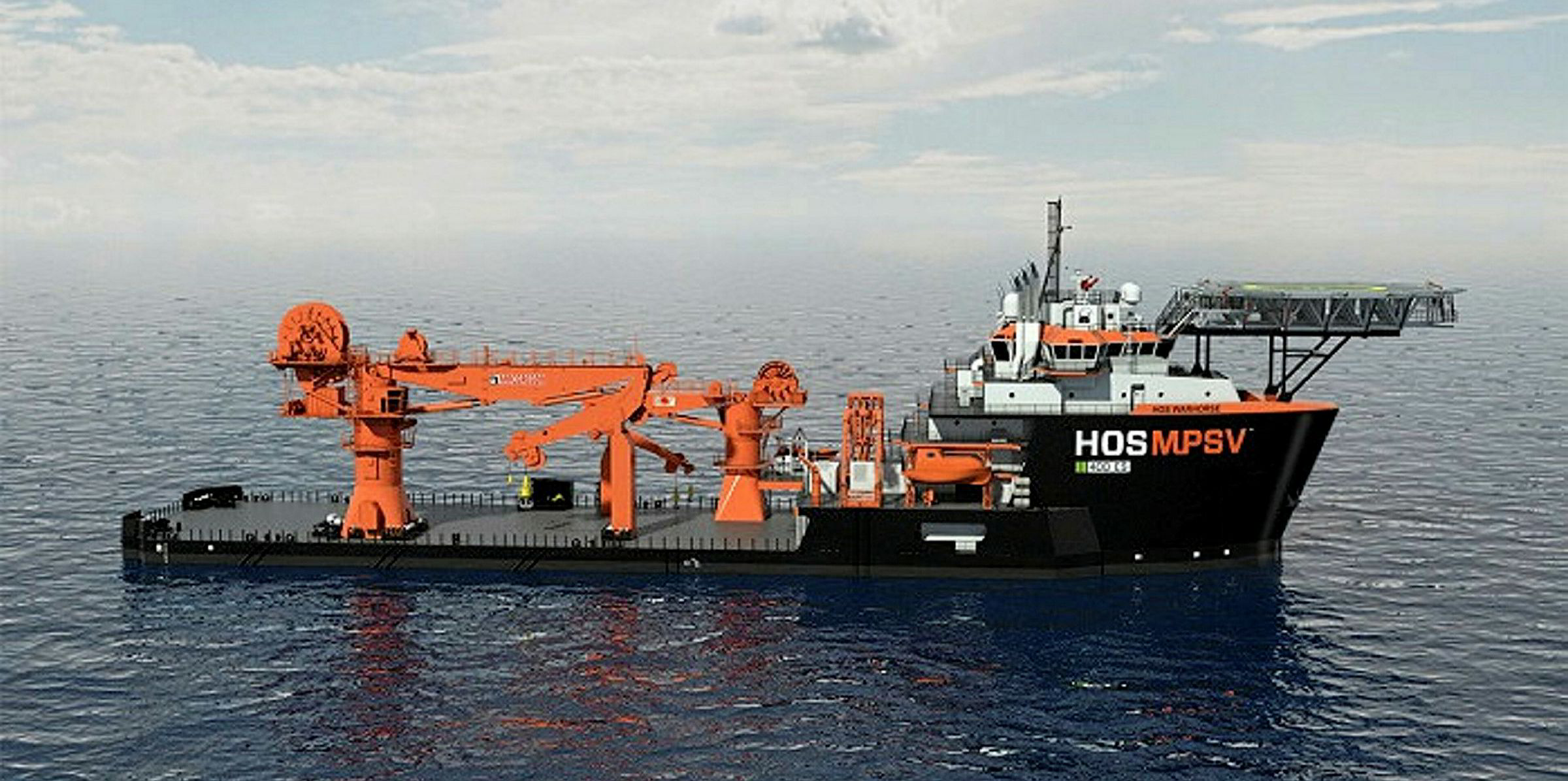 Hornbeck looking to take possession of two underconstruction ships