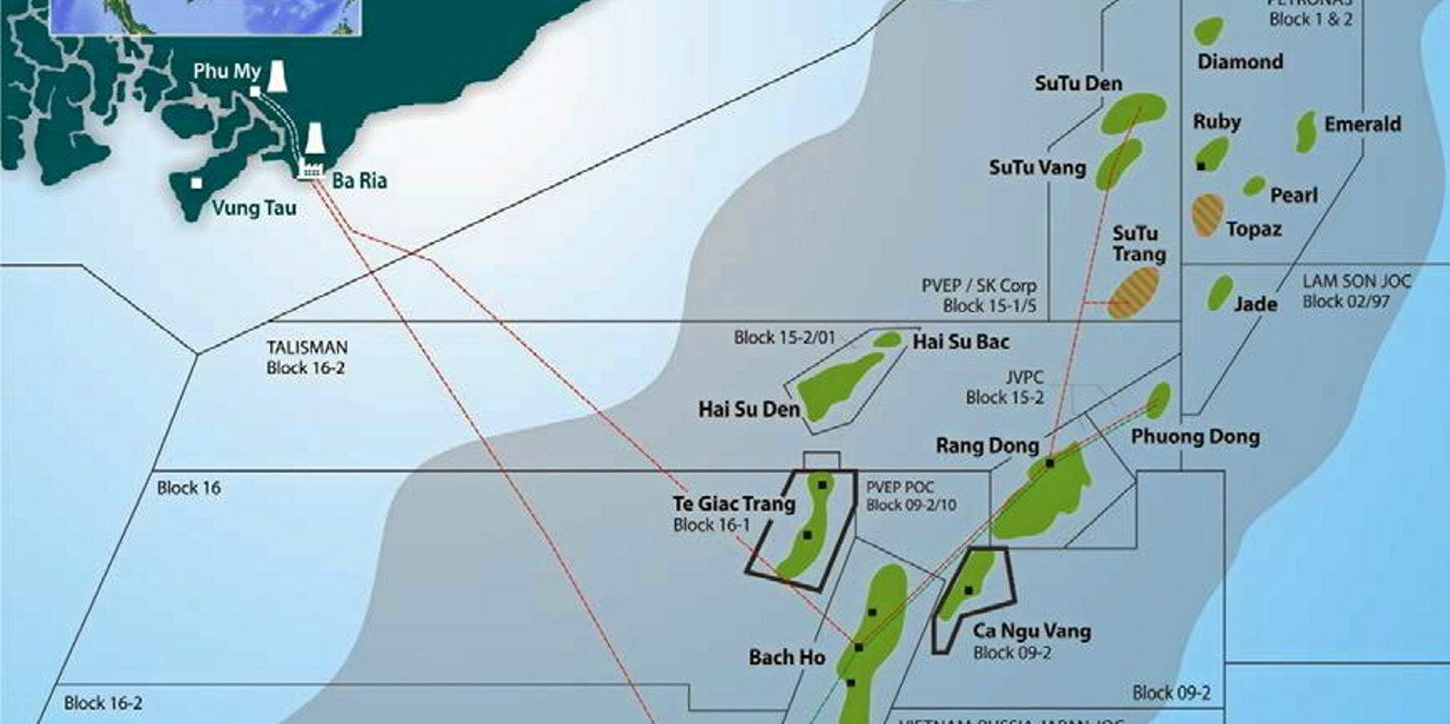 Rang Dong Oil Field, Cuu Long Basin - Offshore Technology