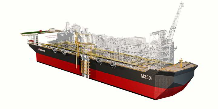 Buildout: Modec's M350 hull design for standardised engineering, procurement and construction of FPSO hullsPhoto: MODECModec seeks yards to build wave of generic FPSOsCompany is vetting Chinese yards to build at least five FPSOs under its standardised M350 design21 October 2022 16:20 GMT UPDATED  22 October 2022 2:53 GMTBy Xu Yihe   in    Singapore Modec has stepped up its contact with Chinese yards in anticipation of a surge in demand for floating production, storage and offloading vessels to be built using its new standardised M350 hull design concept.The Japanese floater specialist is preparing to send delegations to visit Chinese yards next month as part of a process aimed at qualifying those able to deliver hulls and living quarters of FPSOs under the M350 programme.Yard auditing work should have started in October but was delayed to November, according to several well-placed industry sources.