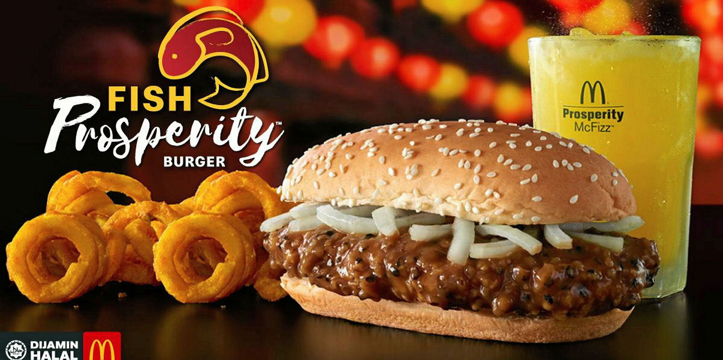 McDonald's Malaysia adds Fish Prosperity Burger to menu for Chinese New