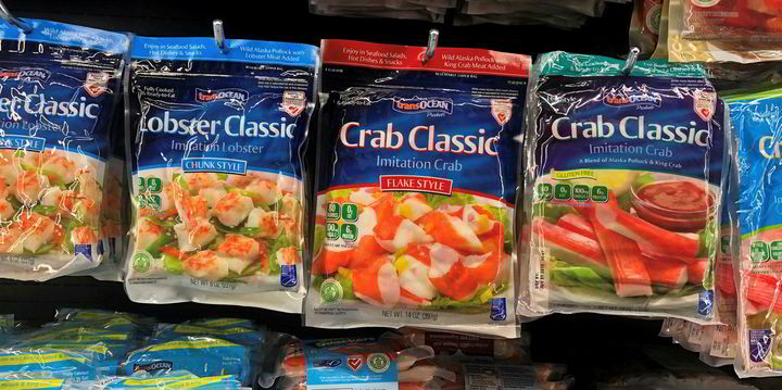 Great catch imitation crab meat leg style