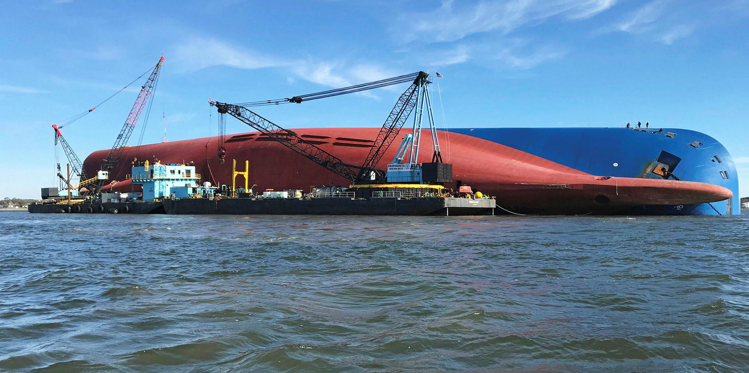 Golden Ray wreck removal set to cost insurers 400m