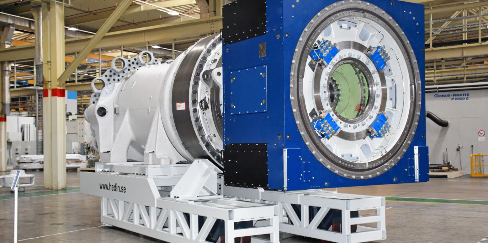 Pelmel pistola De Dios Vestas meshes gears on first EnVentus turbine powertrain for mass  manufacture | Recharge