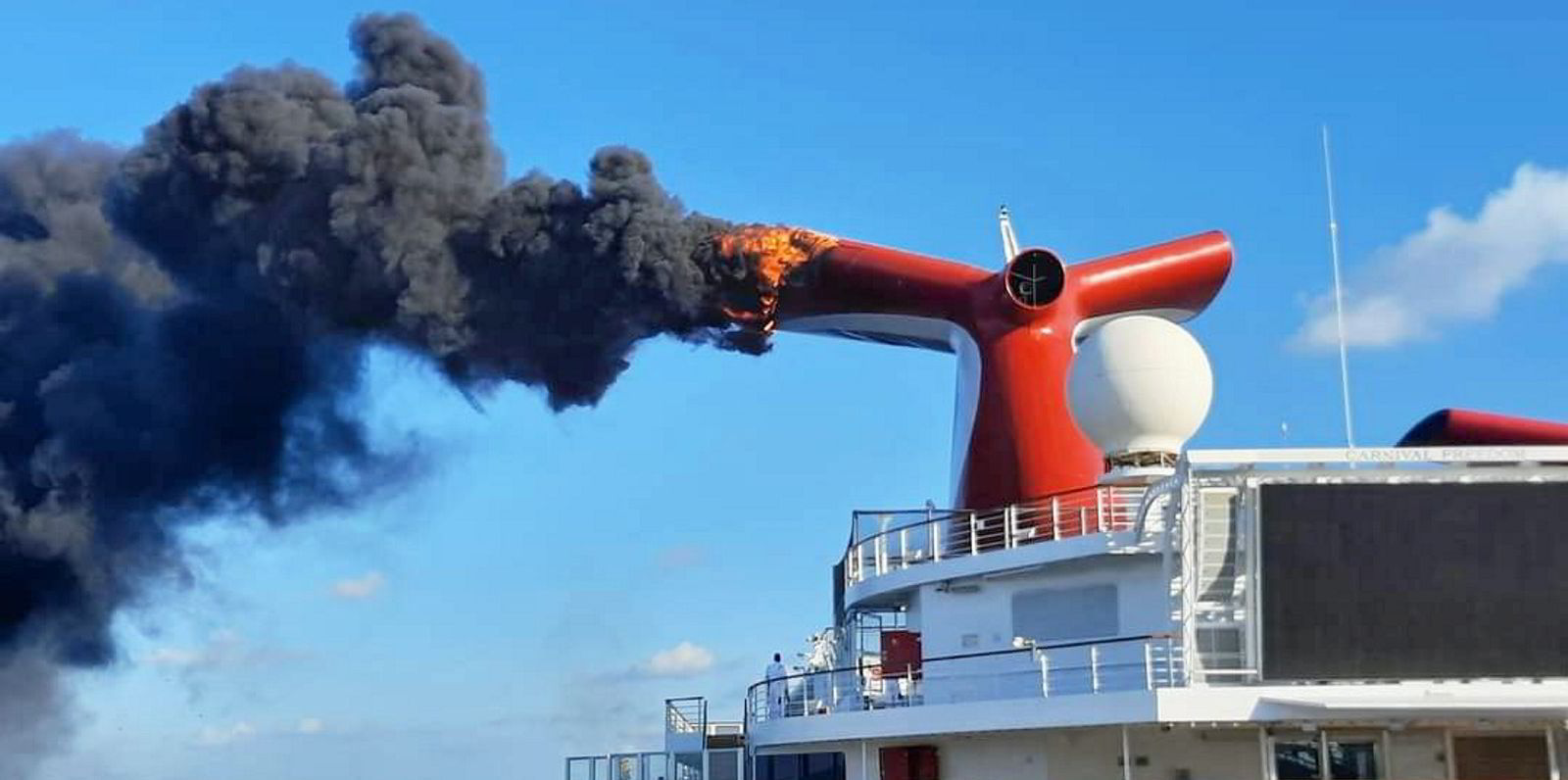 carnival cruise on fire 2023