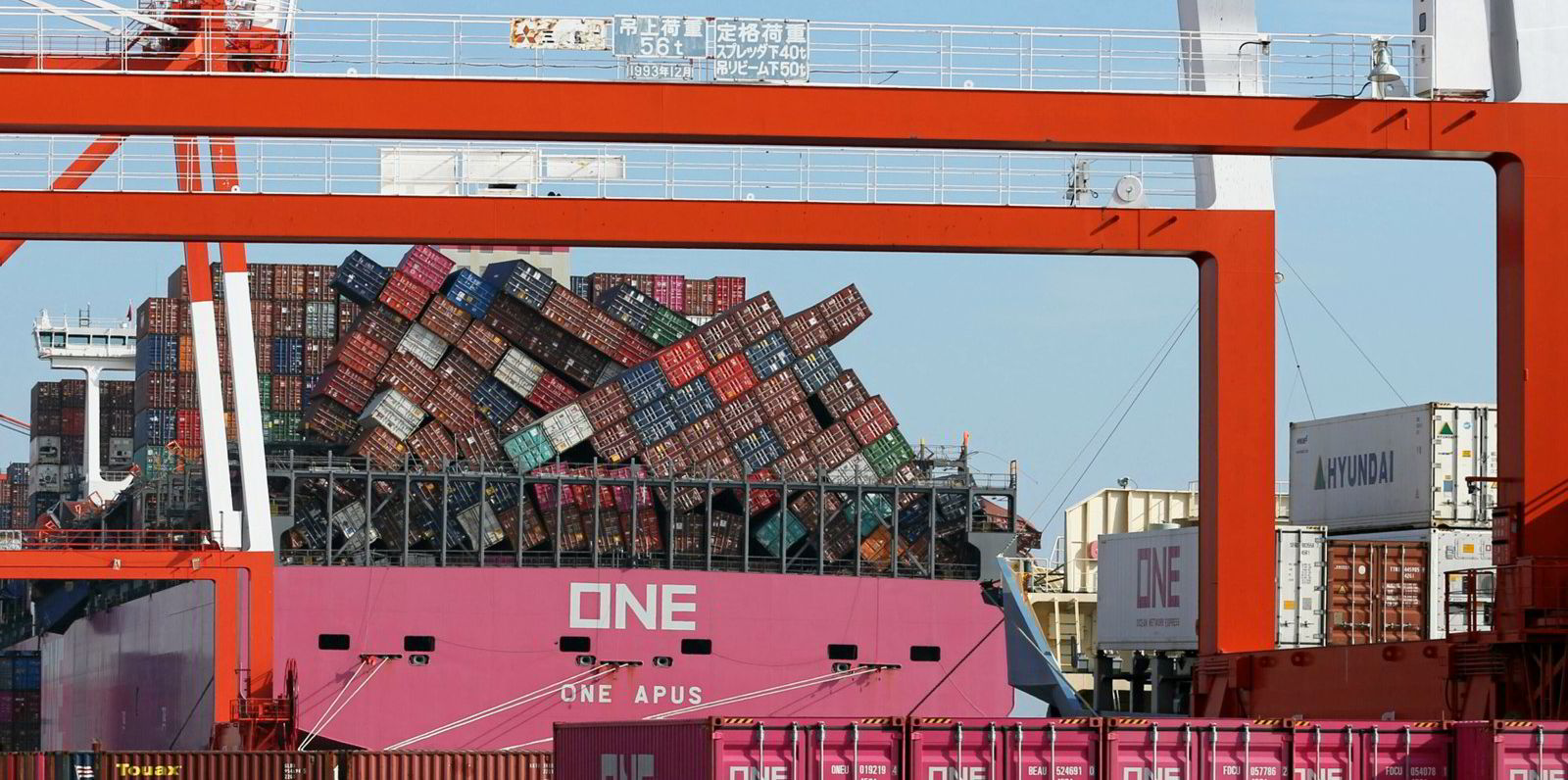 Container losses at sea reach lowest rate since 2008, WSC says | TradeWinds