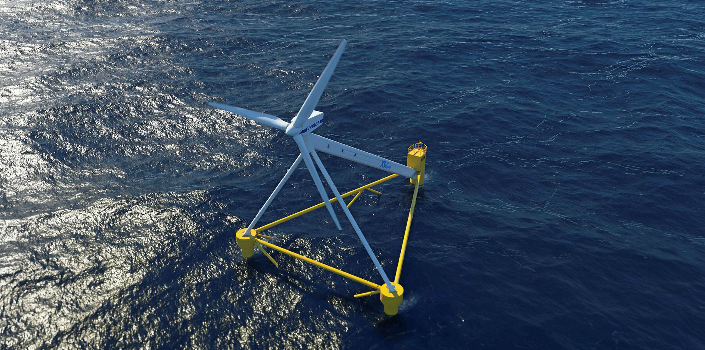 First nextgeneration downwind floating wind turbine starts