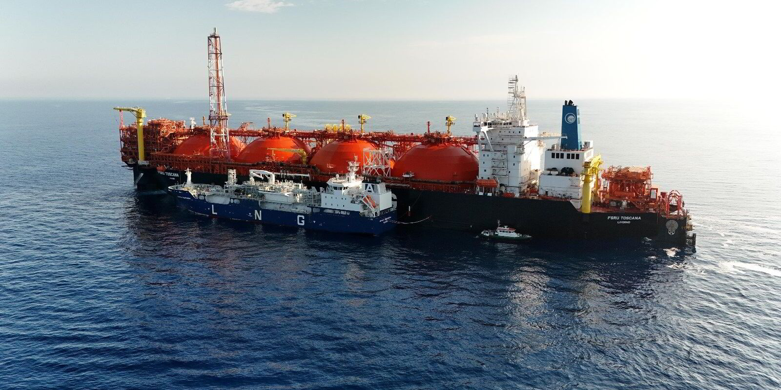 OLT’s FSRU Toscana ready to kick off small-scale operations