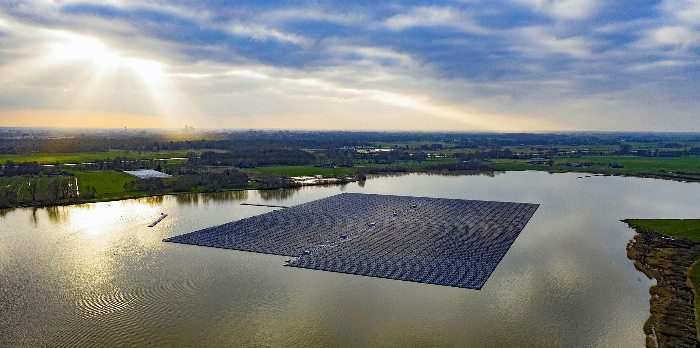 World's largest floating solar plant outside China' ready in weeks after  'record' build | Recharge