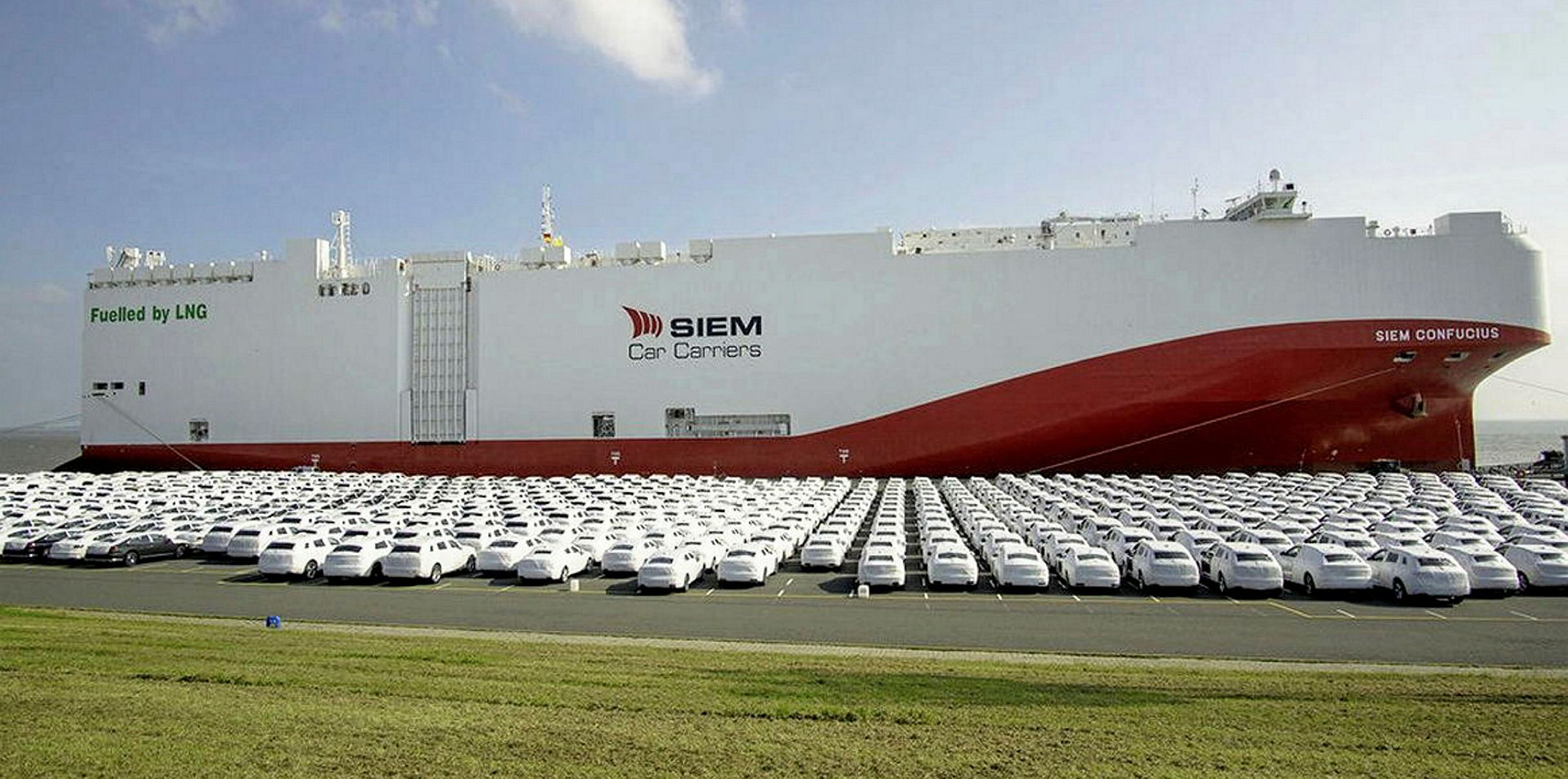 LNGfuelled car carrier debuts transatlantic for Volkswagen TradeWinds