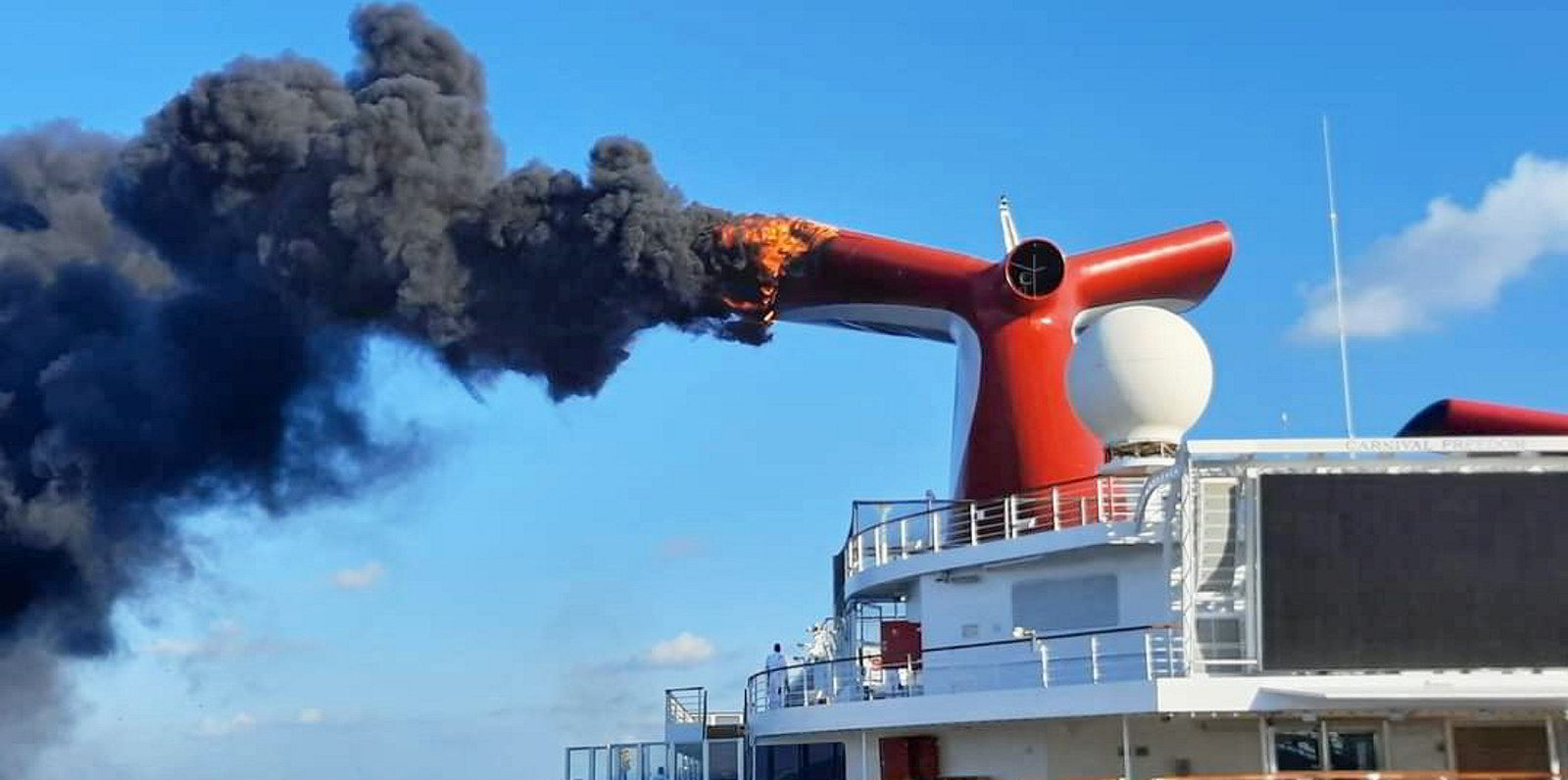 carnival cruise on fire 2023