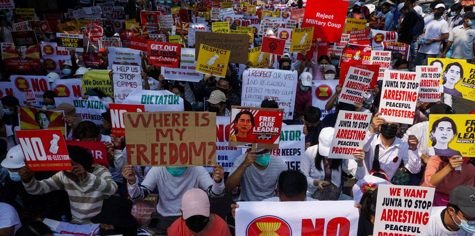 Oil companies under scrutiny in Myanmar as pro-democracy protests turn ...